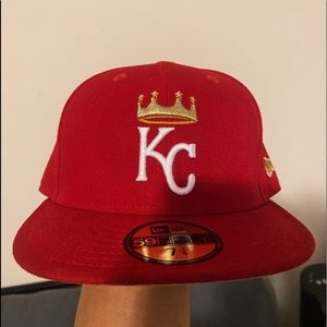 Kansas City Royals Scarlet Batting Practice New Era 59Fifty Fitted